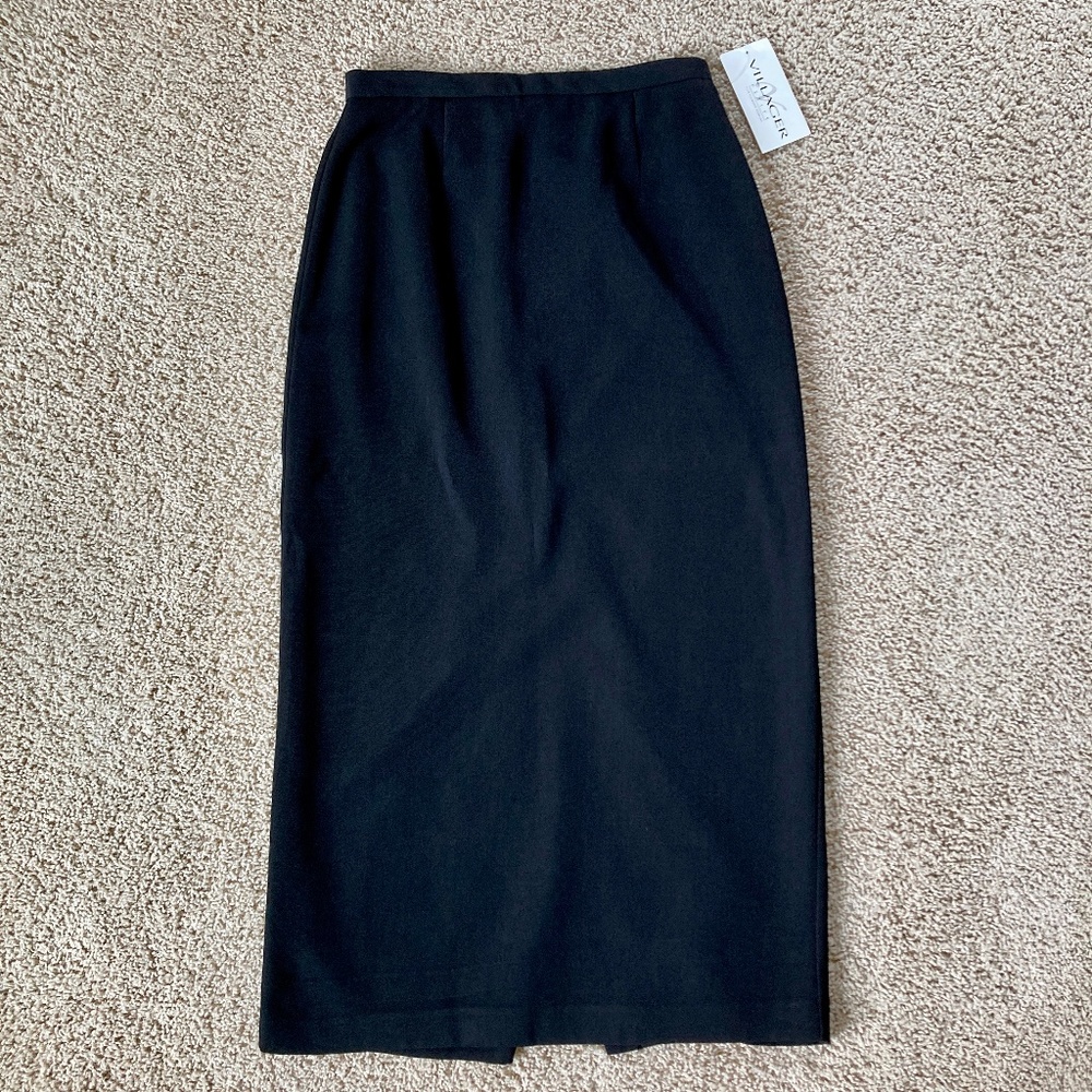 *New* Black Suit Skirt by Villager - 8P